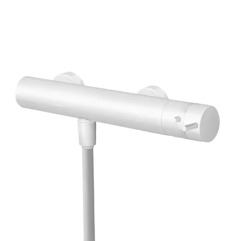 Waterevolution Flow termostat prysznicowy z zestawem prysznicowym biały T140TNBR