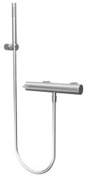 Waterevolution Flow termostat prysznicowy z zestawem prysznicowym ze stali nierdzewnej RVS T140TNIE