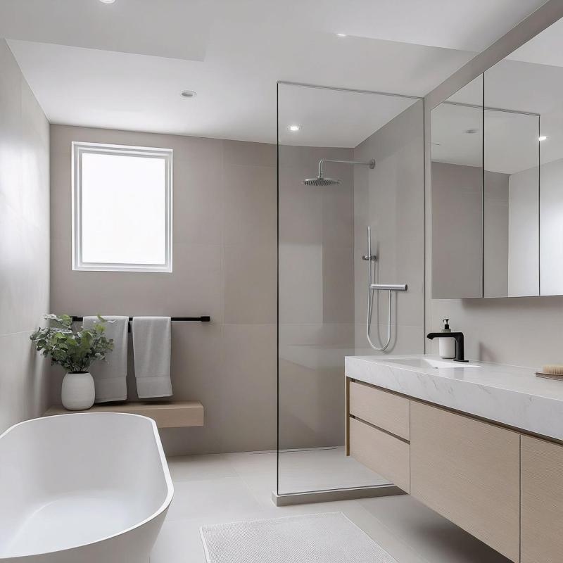 Waterevolution Flow termostat prysznicowy z zestawem prysznicowym ze stali nierdzewnej RVS T140TNIE