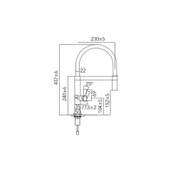 CARESSI Black Line eenhendel keukenmengkraan RVS zwart CA1112BK ECO 1208967206

CARESSI Black Line jednouchwytowa bateria kuchenna ze stali nierdzewnej czarna CA1112BK ECO 1208967206