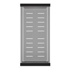 Quadri RVS resztki pojemnik 425x200mm do zlewozmywaków 1208967516