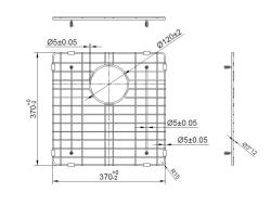 Pure.Sink Prestige dolny stojak 40 Złoty PPGGD40-60