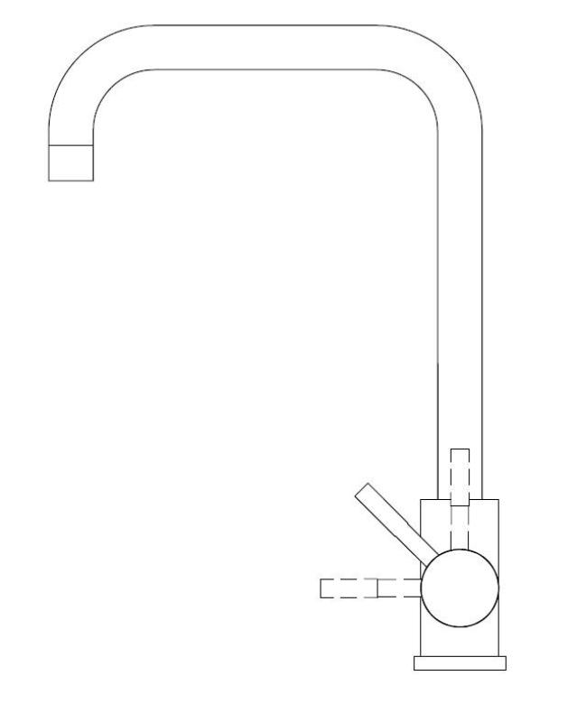 Pure.Sink Elite Steel Pure bateria kuchenna PVD szczotkowane złoto PS8010-60