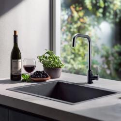 Pure.Sink Elite Steel Pure kran kuchenna PVD Gun Metal PS8010-61