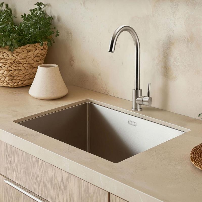 Pure.Sink Elite Steel Stream bateria kuchenna ze stali nierdzewnej PS8044-02