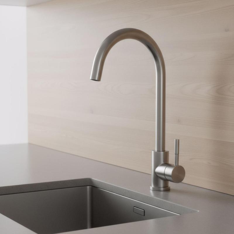 Pure.Sink Elite Steel Stream bateria kuchenna ze stali nierdzewnej PS8044-02