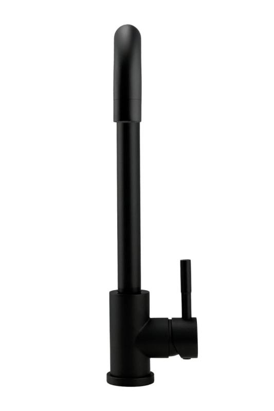 Pure.Sink Elite Steel Stream kran do kuchni Matowa czerń PS8044-10