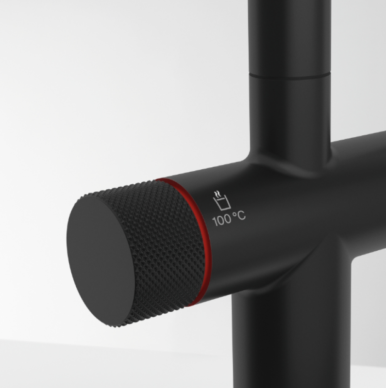 Franke Maris water hub 4L bojler 3-w-1 z mechanicznym kranem do wrzącej wody Twist w matowej czerni z zestawem mieszającym waterhub 1208967861