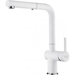 Franke Active L Bateria Kuchenna Polar White Biała z Wyciąganą Wylewką 115.0653.387
