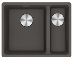 Franke Maris MRG 160-34-15 Fragranite Slate Grey Zlew Szary, ciemny Leva strona Montaż podblatowy 125.0714.608