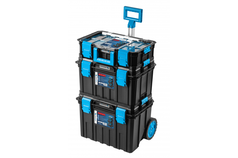 Zestaw skrzynek na narzędzia Hoegert 4 w 1