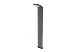 Oświetlenie ogrodowe LONDON LED, 10W, 720lm, IP54, AC220-240V, 50/60Hz, 4000K, prosta kolumna, 78 cm, czarne