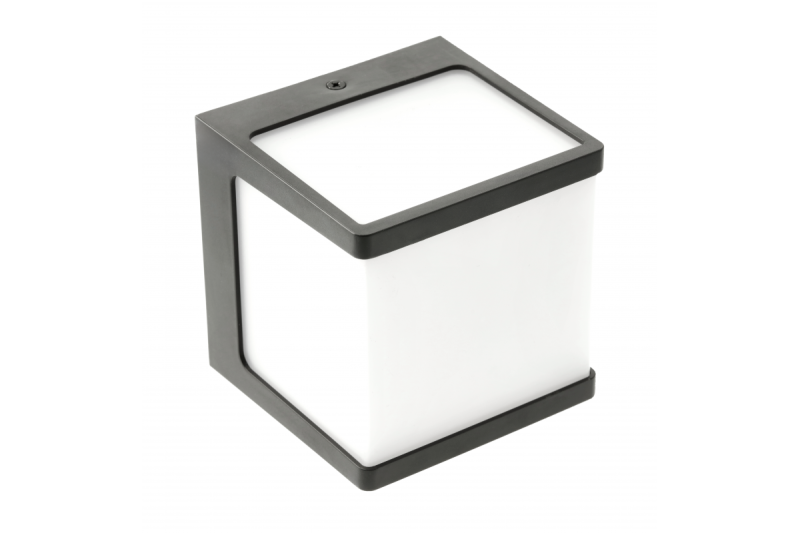 NARIN Lampa LED 10W, 1000lm, IP54, AC220-240V, 50/60Hz, 4000K, czarna