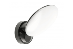 "TERRO Lampa LED z czujnikiem ruchu, 10W, 1200lm, IP54, AC220-240V, 50/60Hz, 4000K, czarna"