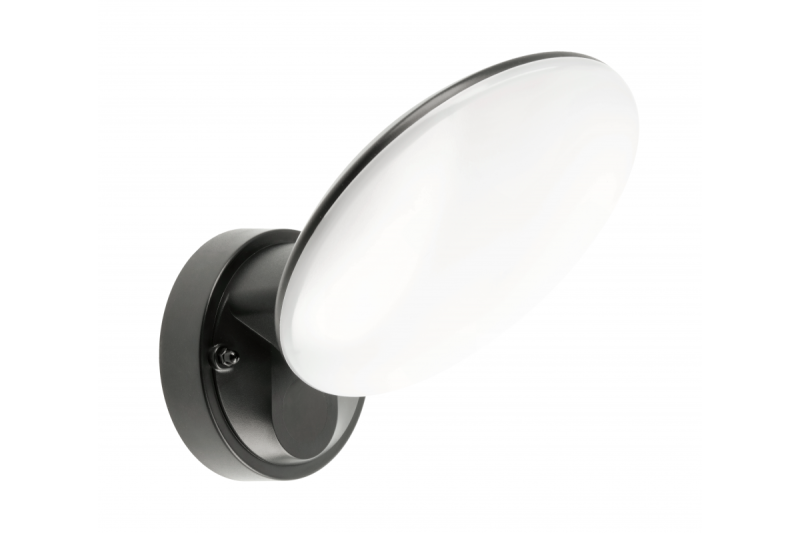 "TERRO Lampa LED z czujnikiem ruchu, 10W, 1200lm, IP54, AC220-240V, 50/60Hz, 4000K, czarna"