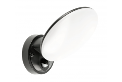 'Oświetlenie LED TERRO z czujnikiem ruchu, 10W, 720lm, IP54, AC220-240V, 50/60Hz, 4000K, czarne
