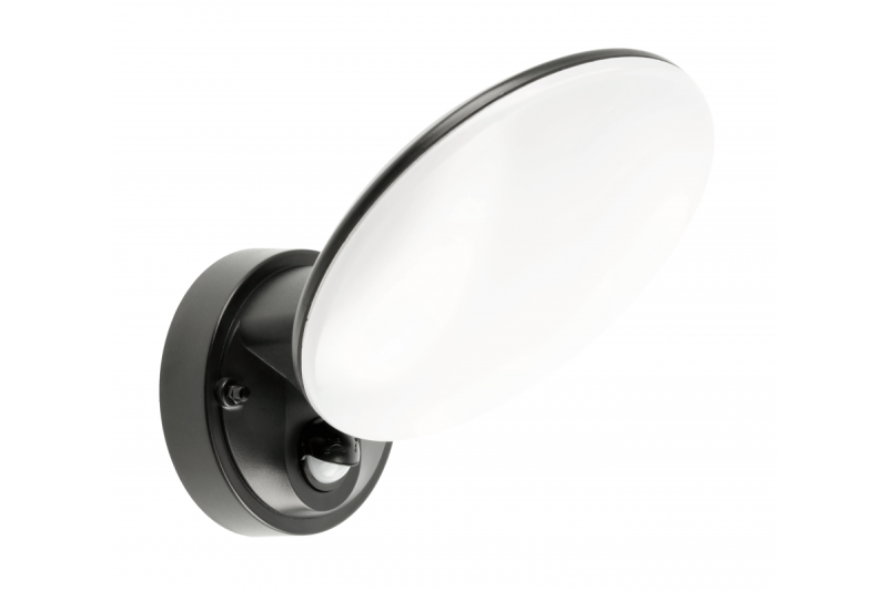 'Oświetlenie LED TERRO z czujnikiem ruchu, 10W, 720lm, IP54, AC220-240V, 50/60Hz, 4000K, czarne