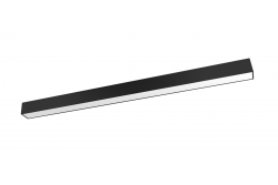 Wisząca lampa VINEA, LED, 40W (moc regulowana 40-30W), 4800lm, 4000K, AC220-240V, 120cm, czarna