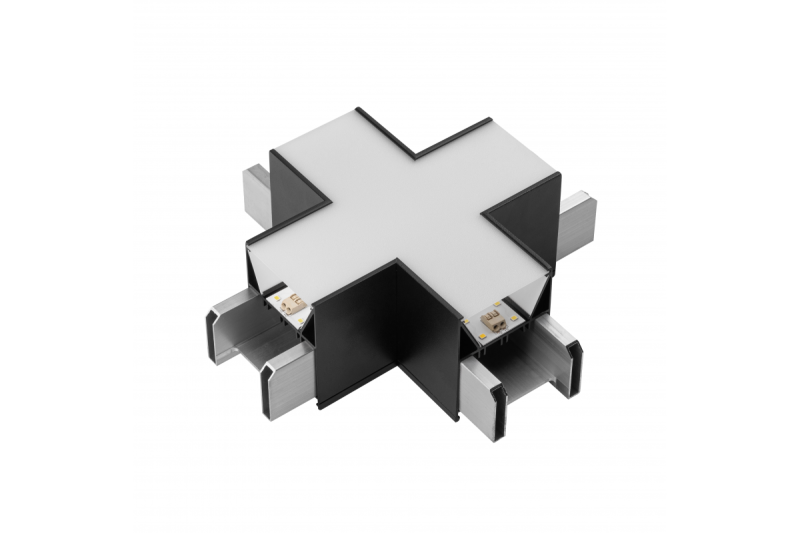 Złączka + VINEA, LED, Czarny