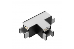 VINEA T-connector, LED, czarny