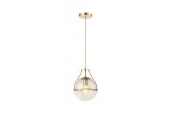 Oprawa sufitowa DROP 2, 7073, AC220-240V, 50/60Hz, 1*E27, maks. 25W, średnica 21 cm, złota