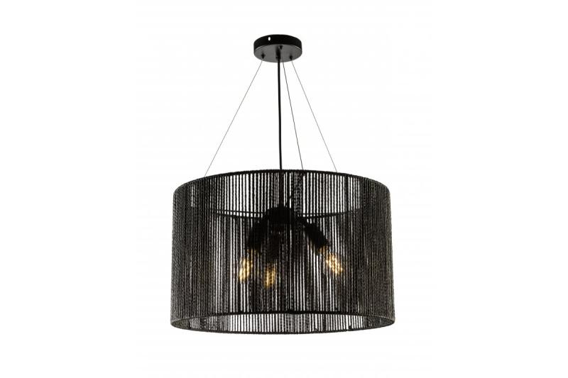 Lampa sufitowa FORESTO 2, 5772, AC220-240V, 50/60Hz, 1*E27, max.40W, średnica 50 cm, kolor czarny