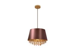 Oświetlenie sufitowe NESTO, 6083, AC220-240V, 50/60Hz, 1*E27, max.40W, IP20, śred. 30 cm, brązowy