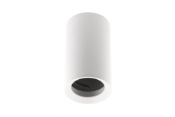 Oświetlenie sufitowe TIPO alum, 65X115, IP20, max 50W, okrągłe białe
