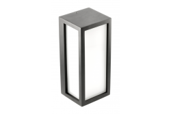 Oświetlenie fasady VASTI, E27, MAX. 12W, IP54, AC220-240V, 50/60Hz, czarny