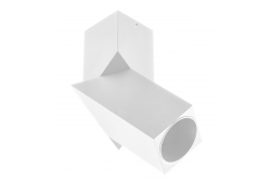 Lampa sufitowa VIRGO, maks. 250V, 50/60Hz, 57x57x152mm, IP20, maks. 20W, Kwadrat, Biały