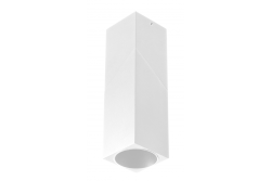 Lampa sufitowa VIRGO, maks. 250V, 50/60Hz, 57x57x152mm, IP20, maks. 20W, Kwadrat, Biały
