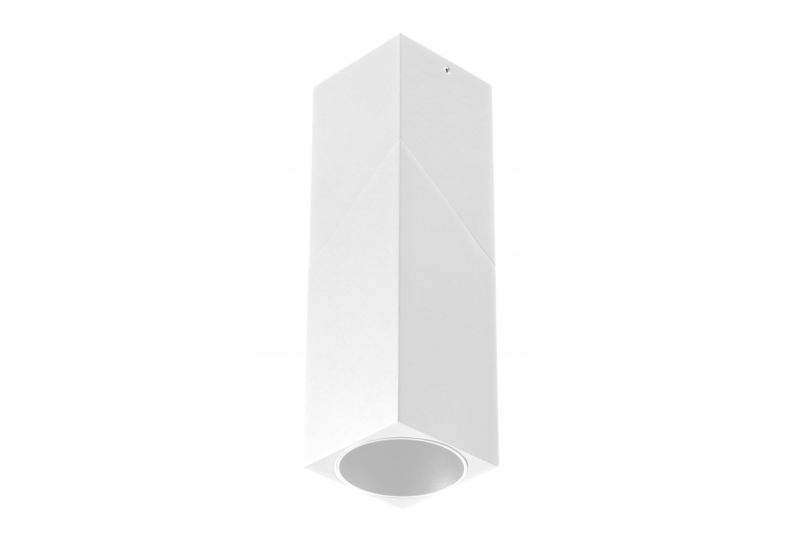Lampa sufitowa VIRGO, maks. 250V, 50/60Hz, 57x57x152mm, IP20, maks. 20W, Kwadrat, Biały