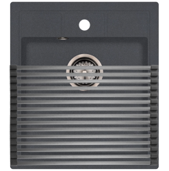 Ausmann Turt Gun metal Rolmat do i nad zlewem 28x45 cm 1208969726