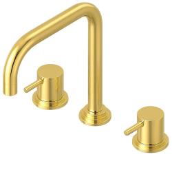 Waterevolution Flow 3-otworowa kuchenna bateria kątowa z obrotową wylewką i podłączeniem do filtrowanej wody, mosiądz T152HLE
