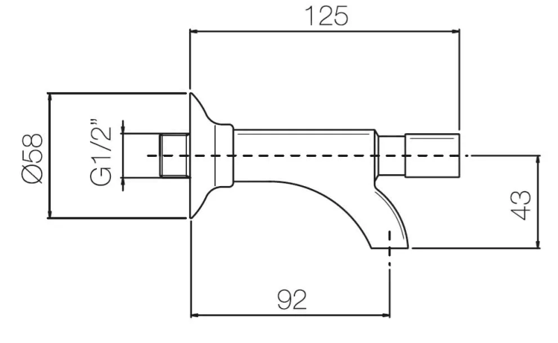 PB Garden Kran z Przednim Przyciskem 1208969796