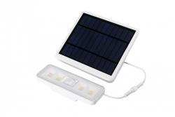 Oświetlenie słoneczne z detektorami ruchu i zmierzchu DAVOS, LED, 1000lm, 4000K, 2000mAh, IP54, biały