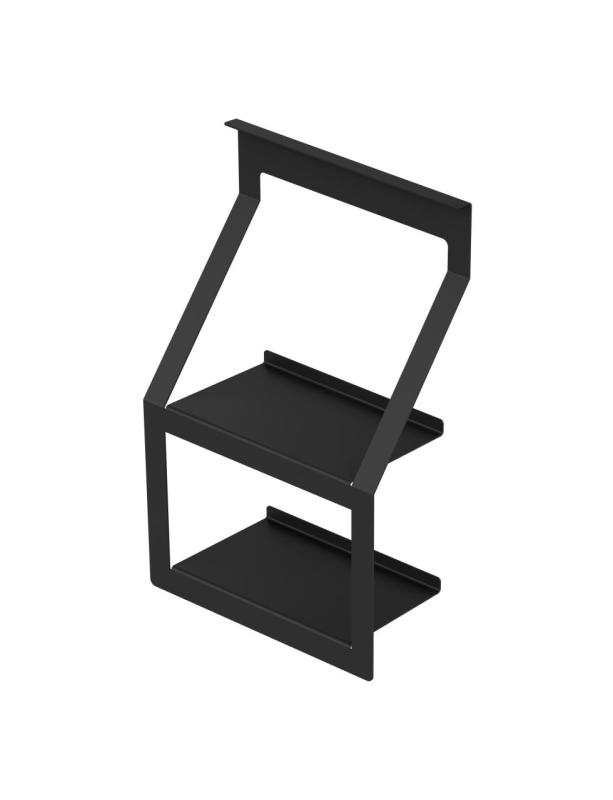 Epka Luxion Zestaw Szyn Kuchennych 80 cm z Akcesoriami Metal z Ukrytym Mocowaniem Czarny 1208969982