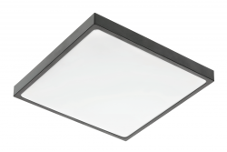 ALTAR LED Lampka sufitowa, 295x295mm, 4000K, 24W, 1680lm, AC180-250V, 50/60 Hz, PF>0.5, IP54, czarna, 3 lata gwarancji.