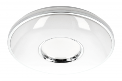 SORI LED lampa sufitowa, Ø490mm, CCT, 48W, 3840lm, AC180-250V, 50/60 Hz, PF>0,9, IP54, pilot zdalnego sterowania, biały, 3 lata gwarancji.