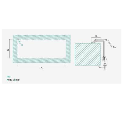 Banka Centurio 100-15 RVS 1,5 Zlewozmywak nakładany 100 x 50cm z Ociekaczem 1208970035