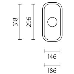 Banka IB1530 RVS Zlew 168 x 318 mm Nadzlewowy i Płaski montaż 1208970043