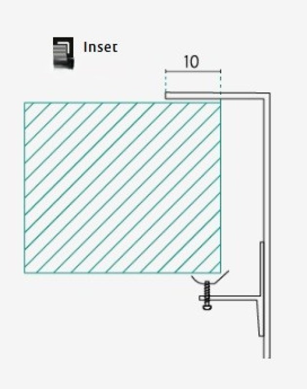Banka IB1530 RVS Zlew 168 x 318 mm Nadzlewowy i Płaski montaż 1208970043