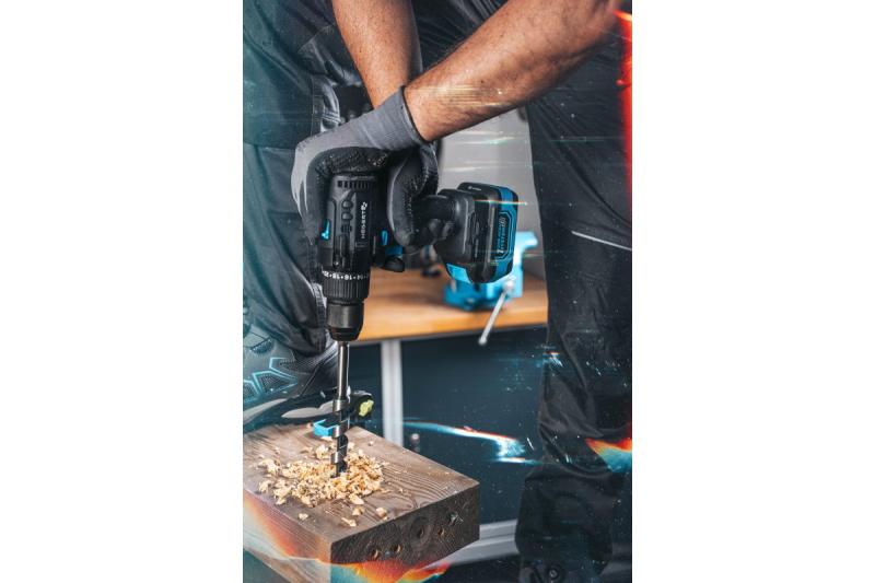 HÖGERT mocna wkrętarka akumulatorowa 18V do drewna i metalu.