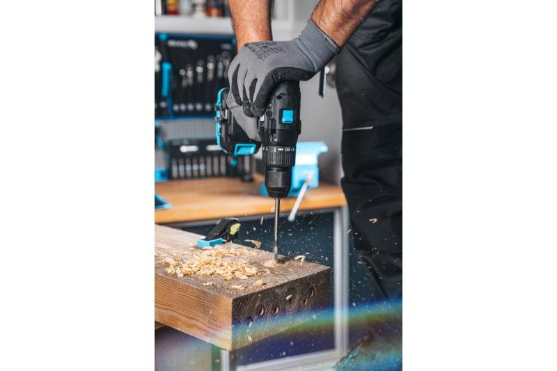 HÖGERT mocna wkrętarka akumulatorowa 18V do drewna i metalu.