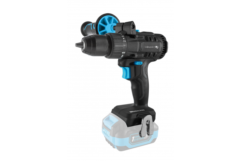 Högert Brushless akumulatorowa wkrętarka 18V do drewna, metalu.