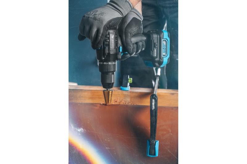 Högert Brushless akumulatorowa wkrętarka 18V do drewna, metalu.