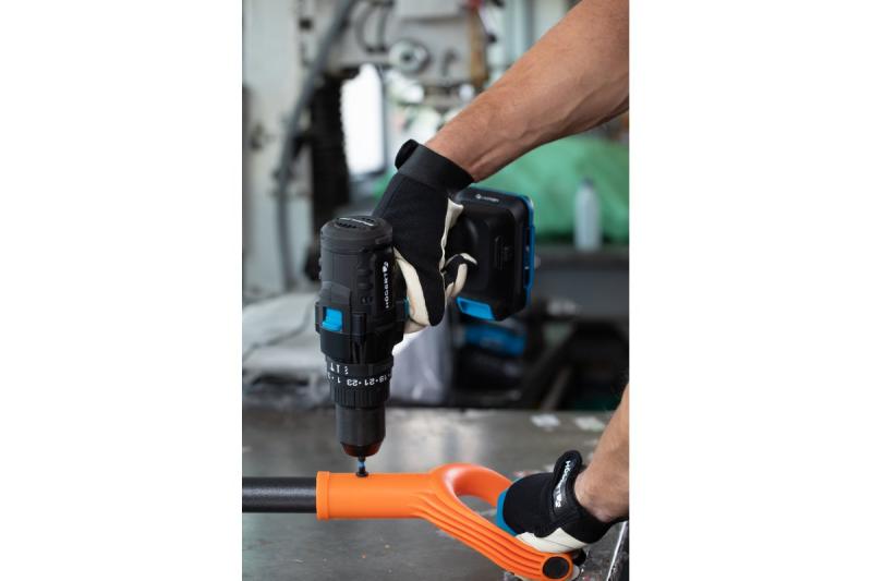 Mocna wiertarko-wkrętarka udarowa Högert, bezszczotkowa, 18V