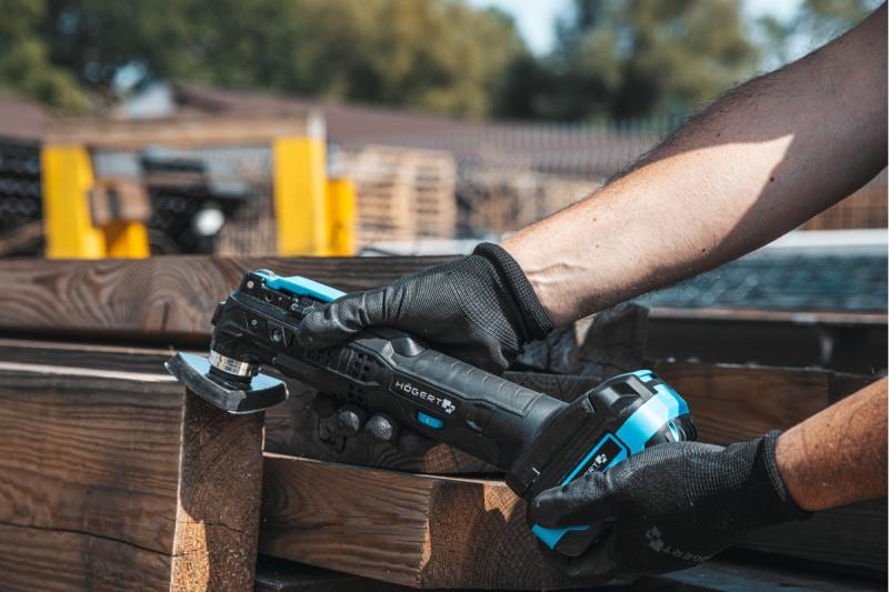 HÖGERT potężne wielofunkcyjne narzędzie bezprzewodowe, 18V, bez akumulatora