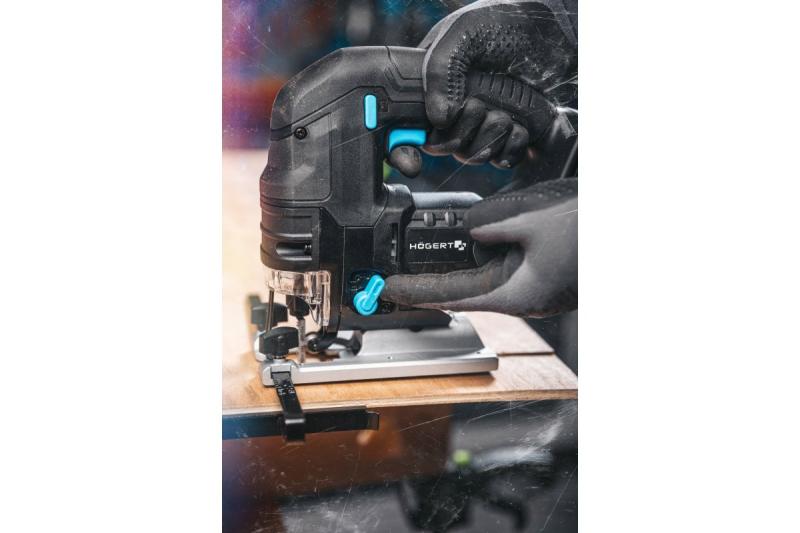 HÖGERT akumulatorowa wyrzynarka, 18V, uchwyt antywibracyjny - bez akumulatora.