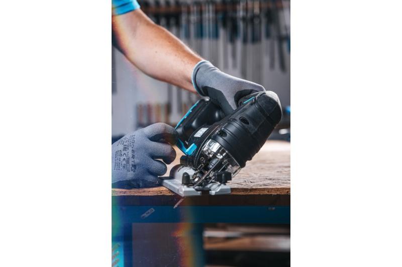 HÖGERT akumulatorowa wyrzynarka, 18V, uchwyt antywibracyjny - bez akumulatora.